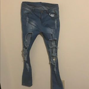 Ripped jeans